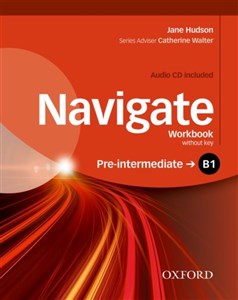 Obrazek Navigate Pre-Intermediate B1 Workbook without Key + CD Pack