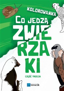 Obrazek Kolorowanka: Co jedzą zwierzaki cz.3