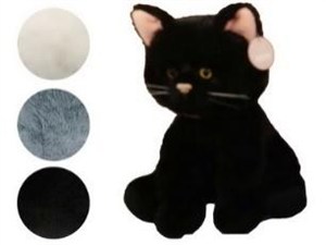 Picture of Kot pluszowy siedzący 33cm mix