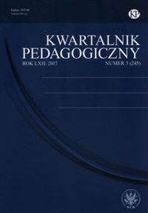 Picture of Kwartalnik Pedagogiczny 3(245)/2017