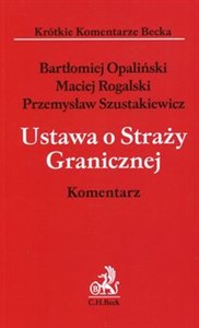 Picture of Ustawa o Straży Granicznej Komentarz