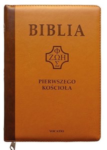 Picture of Biblia pierwszego Kościoła z paginat. karmelowa
