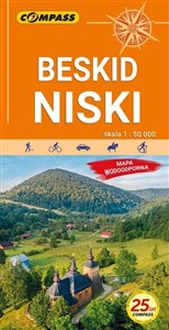 Obrazek Beskid Niski Mapa laminowana Wyd 17 / Compass