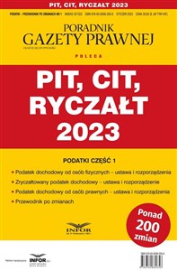 Picture of Pit Cit Ryczałt 2023 Podatki-Przewodnik po zmianach 1/2023