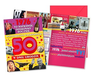 Obrazek Karnet Urodziny 50