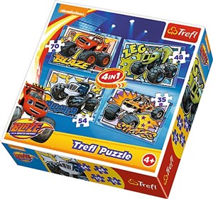 Picture of Puzzle Blaze i jego przyjaciele 4w1