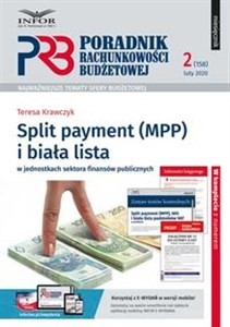 Obrazek Split payment (MPP) i biała lista w jednostkach sektora finansów publicznych Poradnik Rachunkowości Budżetowej 2/2020