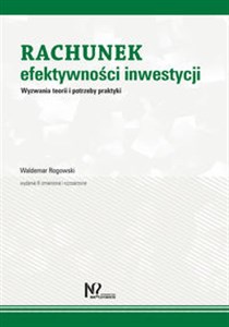 Picture of Rachunek efektywności inwestycji Wyzwania teorii i potrzeby praktyki
