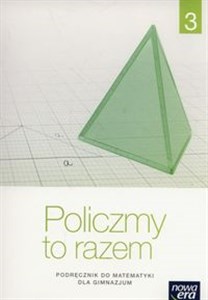 Picture of Policzmy to razem 3 Podręcznik Gimnazjum