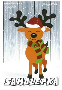 Picture of Naklejki papierowe Mini Renifer