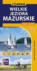 Obrazek Wielskie Jeziora Mazurskie mapa turystyczno-żeglarska 1:50 000