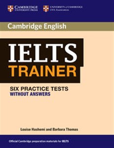 Picture of IELTS Trainer Six Practice Tests without answers