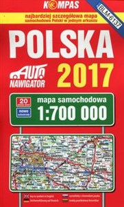 Picture of Polska 2017 Mapa samochodowa 1:700 000