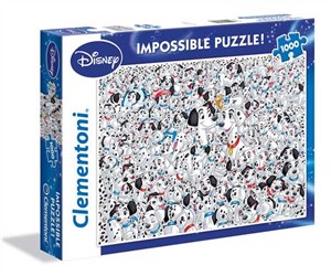 Obrazek Puzzle Impossible 101 Dalmatyńczyków 1000