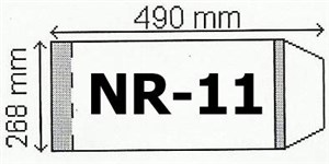 Picture of Okładka na podr A4 regulowana nr 11 (50szt) NARNIA