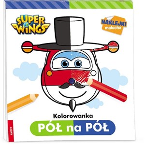 Obrazek Super Wings. Kolorowanka pół na pół PNP-301