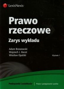 Obrazek Prawo rzeczowe Zarys wykładu