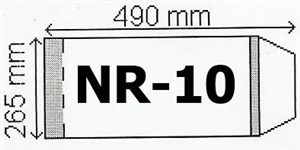 Picture of Okładka na podr A4 regulowana nr 10 (50szt) NARNIA