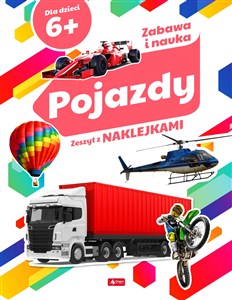 Picture of Pojazdy Zeszyt z naklejkami