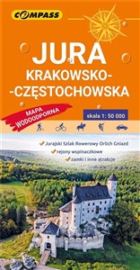 Obrazek Jura Krakowsko-Częstochowska Mapa laminowana W