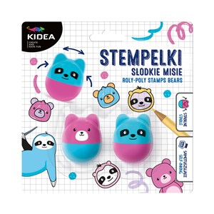 Picture of Stempelki wańka wstańka Misie Kidea