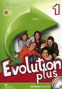 Obrazek Evolution Plus 1 Książka ucznia z płytą CD Szkoła podstawowa