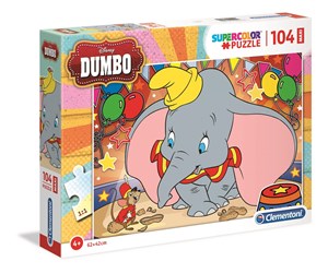 Obrazek Puzzle Supercolor Maxi Dumbo 104