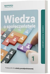 Picture of Wiedza o społeczeństwie 1 Podręcznik Zakres podstawowy Szkoła ponadpodstawowa