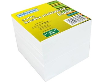 Obrazek Kostka biała 84x84x70mm nieklejona