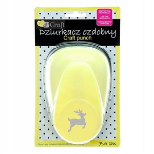 Picture of Dziurkacz ozdobny Renifer 7,5cm