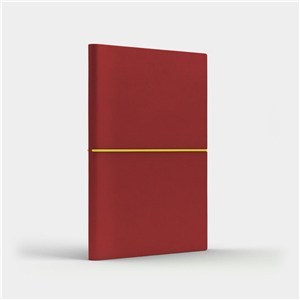 Obrazek Notatnik like U Fun M linia czerwony/jasnozielony