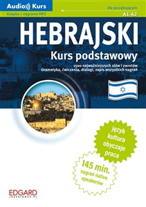 Obrazek Hebrajski Kurs podstawowy książka + nagrania MP3