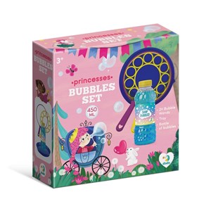 Obrazek Mega Zestaw Bańki Mydlane Księżniczki płyn 450ml