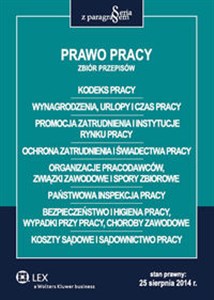 Obrazek Prawo pracy Zbiór przepisów