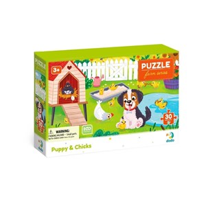 Picture of Puzzle Pies i kurczaki 30el