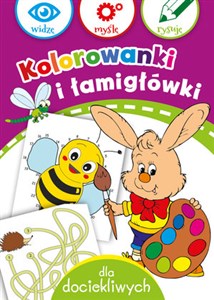 Obrazek Kolorowanki i łamigłówki dla dociekliwych