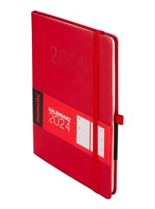 Picture of Kalendarz 2024 Memo A5 TDW czerwony