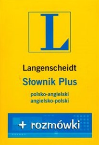 Obrazek Słownik Plus polsko angielski angielsko polski + rozmówki