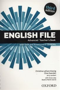 Picture of English File Advanced Teacher's Book + CD