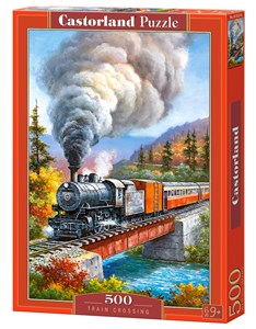 Obrazek Puzzle 500 Train Crossing