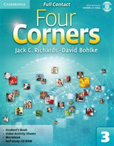 Picture of Four Corners Level 3 Full Contact with Self-study CD-ROM