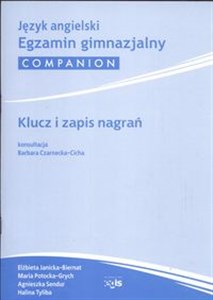 Obrazek Egzamin gimnazjalny Companion Klucz i zapis nagrań Język angielski