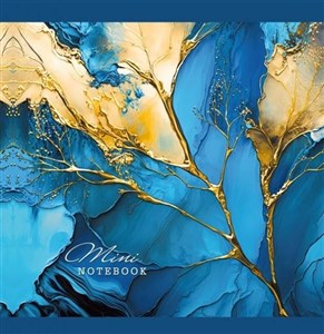 Obrazek Notatnik ozdobny 100x100/48K kratka Mozaika nieb.