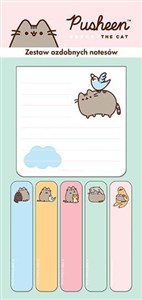 Picture of Zestaw 6 notesów samoprzylepnych ozdobnych Pusheen