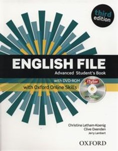 Picture of English File Advanced Student's Book +DVD + Oxford Online Skills