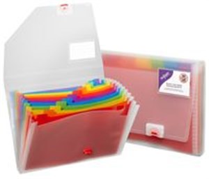Obrazek Teczka A4 Rainbow 13 Przekładek