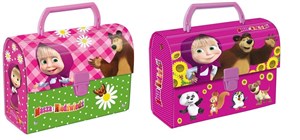 Picture of Kuferek oklejany Masza i niedźwiedź