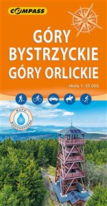 Obrazek Góry Bystrzyckie, Góry Orlickie mapa laminowana