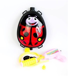 Picture of Pistolet na wodę biedronka czarno-czerwona