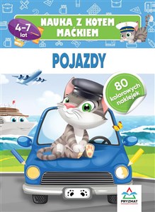 Obrazek Pojazdy. Nauka z kotem Maćkiem